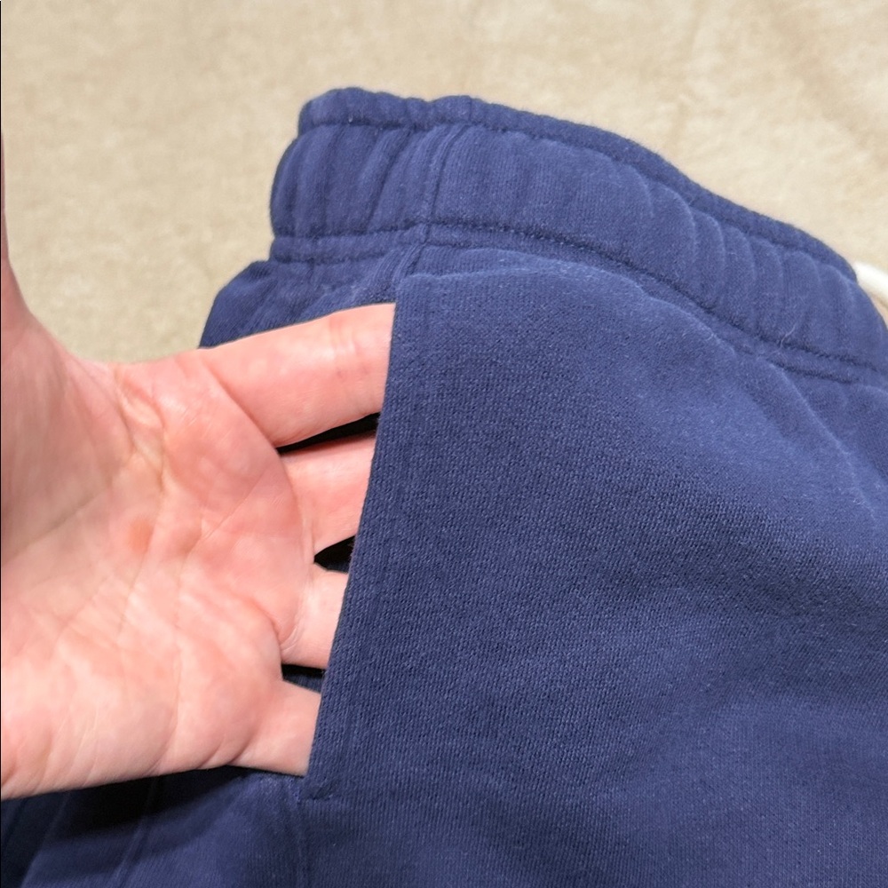 Aerie Womens Navy/Deep Blue Joggers - Picture 5 of 5